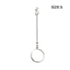 thumbnail image 4 of Injueey Anillo porta cigarrillos de alta dureza elegante artefacto para fumar Circlet Tobacciana accesorio joyería coleccionable para mujeres encendedores plata S, 4 of 6