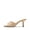 NUDE, variant on Women's Kitten Heels Sandals – Square Toe Slip On Low Heels, Heeled Mules Footwear for Everyday, Dressy & Casual Occasions