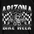 thumbnail image 2 of Hot Leathers AZM1347 Men's 2023 Arizona Bike Week Vintage Skulls T-Shirt 2X-Large, 2 of 3