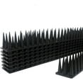 thumbnail image 2 of Bird Spike 8pack Protect Your Sofa, Garden, Outdoor Walls, Plastic Security Fence Spikes- Black, 2 of 7