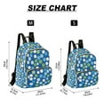 thumbnail image 2 of FORMRS Mini Backpack Purse for Women Travel Daypack Casual Shoulder Bag, Blue Dots, 2 of 7