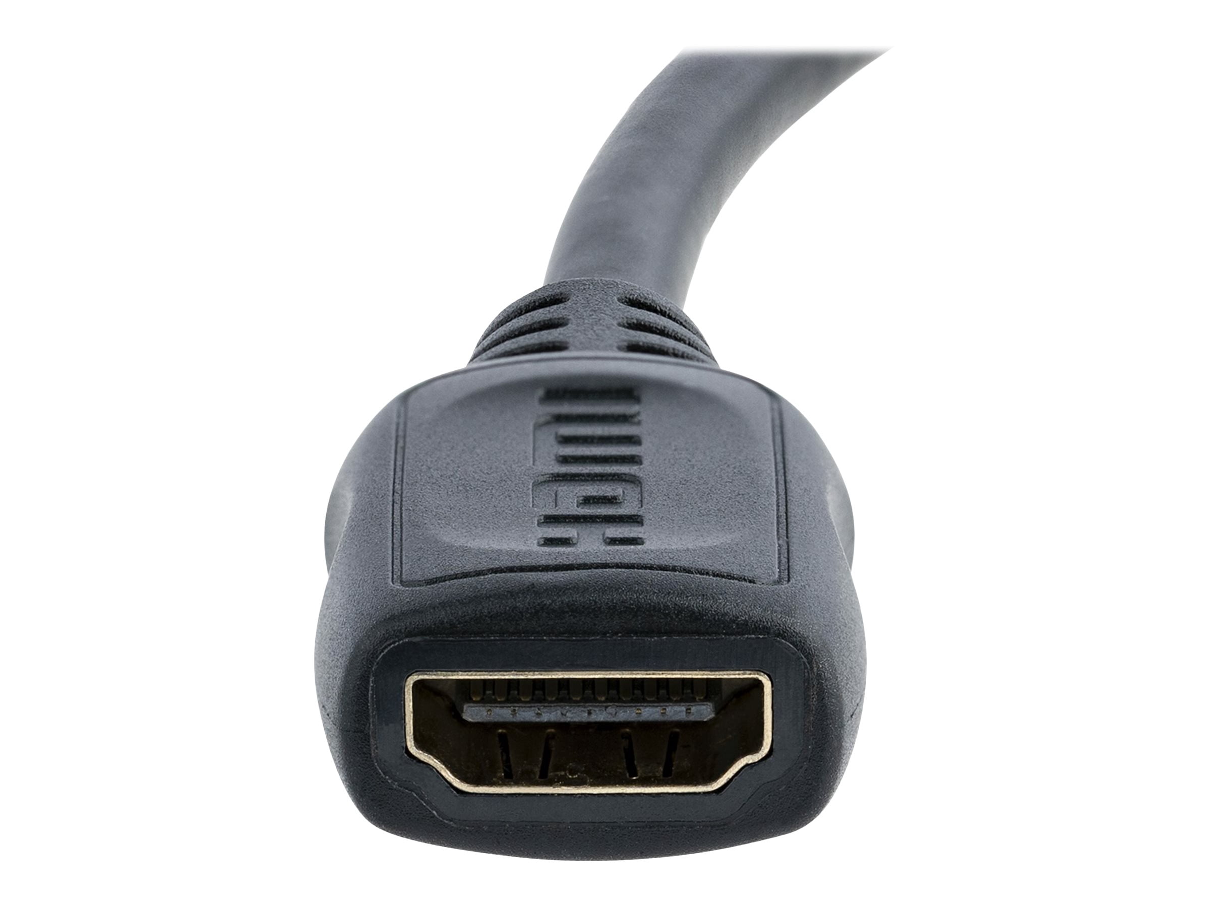 StarTech 5in High Speed HDMI Adapter Cable - HDMI to HDMI Mini- F/M