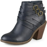 Journee Collection Womens Multi Strap Ankle Boots