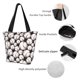 thumbnail image 4 of Disketp Cute Baseball Bolsa de Hombro Casual para Mujer, Bolso Cruzado para Compras, Viajes y Uso Diario, 4 of 6
