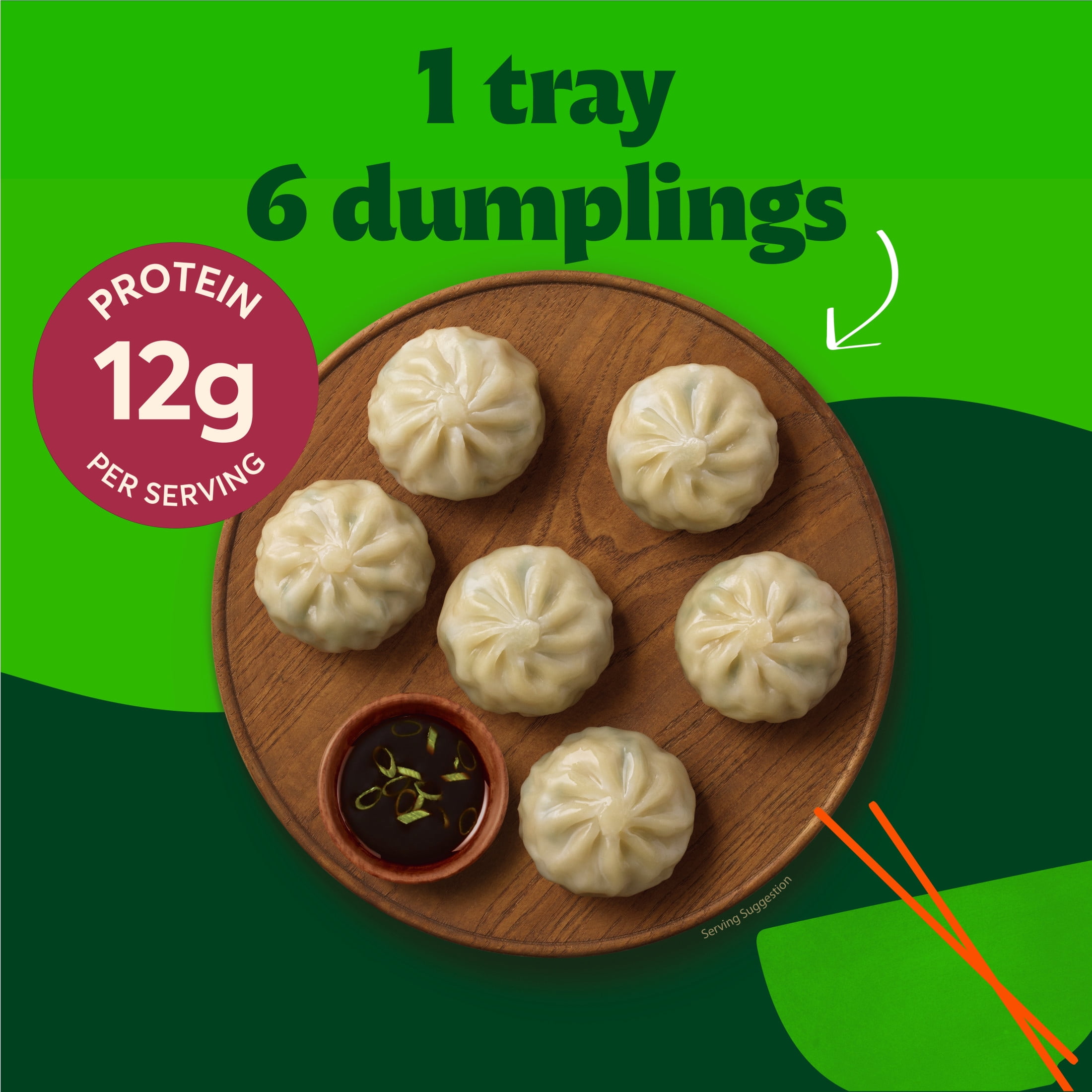 Bibigo Frozen Beef Pho Steamed Dumplings, 6.59 oz