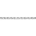 thumbnail image 3 of 14K White Gold chain Curb Flat 24 in 2.9 mm 2.9mm Beveled, 3 of 5