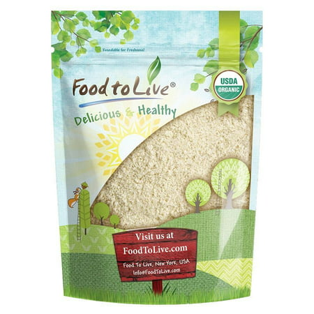 Organic Millet Flour, 8 Ounces - Non-GMO, Kosher, Raw, Vegan, Stone Ground, Unbleached, Unbromated, Bulk, Product of the USA – by Food to (Best Stone Ground Cornmeal)