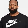 thumbnail image 3 of Camiseta Deportiva de Manga Corta Sportswear Icon Futura, Nike, Hombre, Negro (Black/White), L, 3 of 10