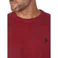 thumbnail image 2 of US Polo Assn Men's Solid Textured Crew Neck Sweater, 2 of 3