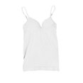 thumbnail image 1 of Transemion Débardeur Femme en Modal à Col en V, Bretelles Ajustables, Sans Coutures, Camisole, sous-Maillots, Blanc, M, 1 of 1