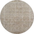 thumbnail image 2 of Addison Rugs Mayfield Premium Machine Washable Transitional Border Taupe Round Rug, 8' x 8', 2 of 6