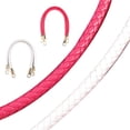 thumbnail image 2 of Sonducket Bolso de Mano de cuero PU 2 piezas color rojo Rosa, 2 of 6