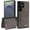 Gray, variant on Decase PU Leather & TPU Shockproof Hybrid Case for Samsung Galaxy S24 Ultra with Magnetic Card Holder & Slim Back Cover,Credit Card Slots,Stylish Flip Wallet Cover for Samsung Galaxy S24 Ultra,Black