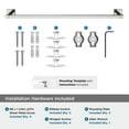 thumbnail image 5 of Amerock Appoint Brushed Nickel 24 inch (610mm) Towel Bar, 5 of 8
