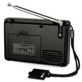 thumbnail image 3 of Jinsinto Rechargeable Portable Radio, FM AM SW Radio,(Black), 3 of 5