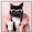 Silver Frame, variant on Resting Cat Face Framed High-Gloss Acrylic Glass Wall Art Cute Cat Art Prints by Art Remedy, Silver Frame, 20 x 20