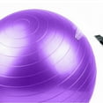 thumbnail image 2 of Soidarity Pelota de Yoga de 55cm-75cm para gimnasio, Fitness, Pilates, ejercicio, pelota de equilibrio Uniforme atlético Violeta 75cm Soidarity JJ14985-27, 2 of 4