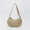 Khaki, variant on Women's Fashion Casual New Style Solid Lightweight Versatile Dumpling Bag Shoulder Half Bag Messenger Bag for Women Womens Messenger Bags Womens Crossbody Bags Shoulder Bags Black