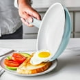 thumbnail image 2 of GreenPan Dover 10” Frying Pan Skillet, Non-Toxic Ceramic Nonstick, Blue Haze, 2 of 6