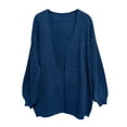 thumbnail image 5 of Sweaters for Women Suitable Fall and Winter Comfortable and resistant to pilling Blue S Womens Sweaters, 5 of 5