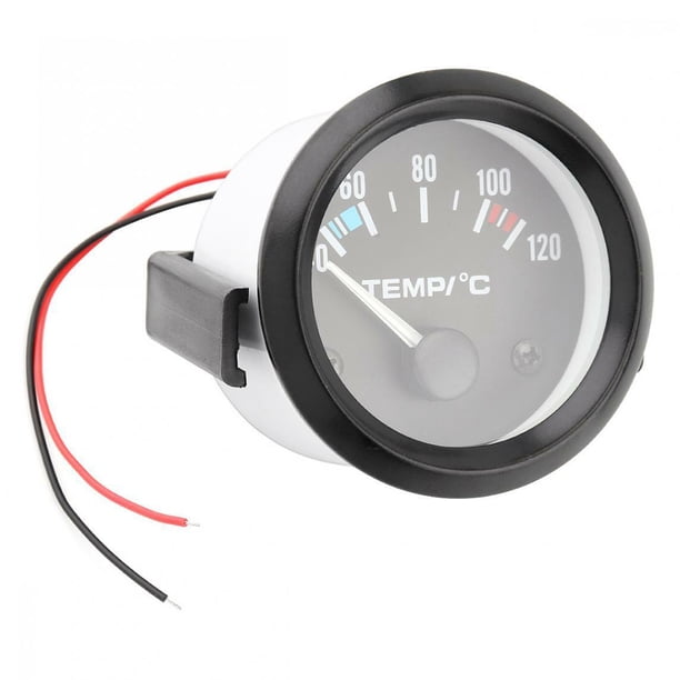 Sidaley Medidor de temperatura del agua, calibre Universal, suministros de piezas eléctricas para automóviles, adaptador, accesorios, Sensor Vehículos, repuestos y accesorios Mis