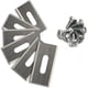 thumbnail image 1 of GDRHVFD | Cuchillas para robot cortacésped, 30 piezas, de acero inoxidable, para Husavarna, 36,5 x 18,5 x 0,65 mm (plateadas), 1 of 5
