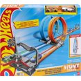 thumbnail image 1 of ​Piste Double boucle en folie Hot Wheels, piste droite, 1 of 6