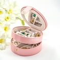 thumbnail image 1 of Fiudx Ofertas y liquidaciones Regalos de Navidad 2024 - Joyero de viaje de moda, regalos personalizados - Joyero de viaje Regalos de cumpleaños para mujeres Regalos de Navidad para adolescentes y niñ, 1 of 6
