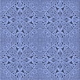 thumbnail image 1 of Ahgly Company Machine Washable Indoor Square Transitional Day Sky Blue Area Rugs, 8' Square, 1 of 7