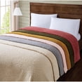 thumbnail image 3 of Porch & Den  Anton Sherpa Blanket Ivory Full/Queen Casual, 3 of 5