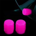 thumbnail image 3 of Maoww 2x Car Valve Caps Covers Luminous for Universal Cars Electric Vehicle Pink, 3 of 6