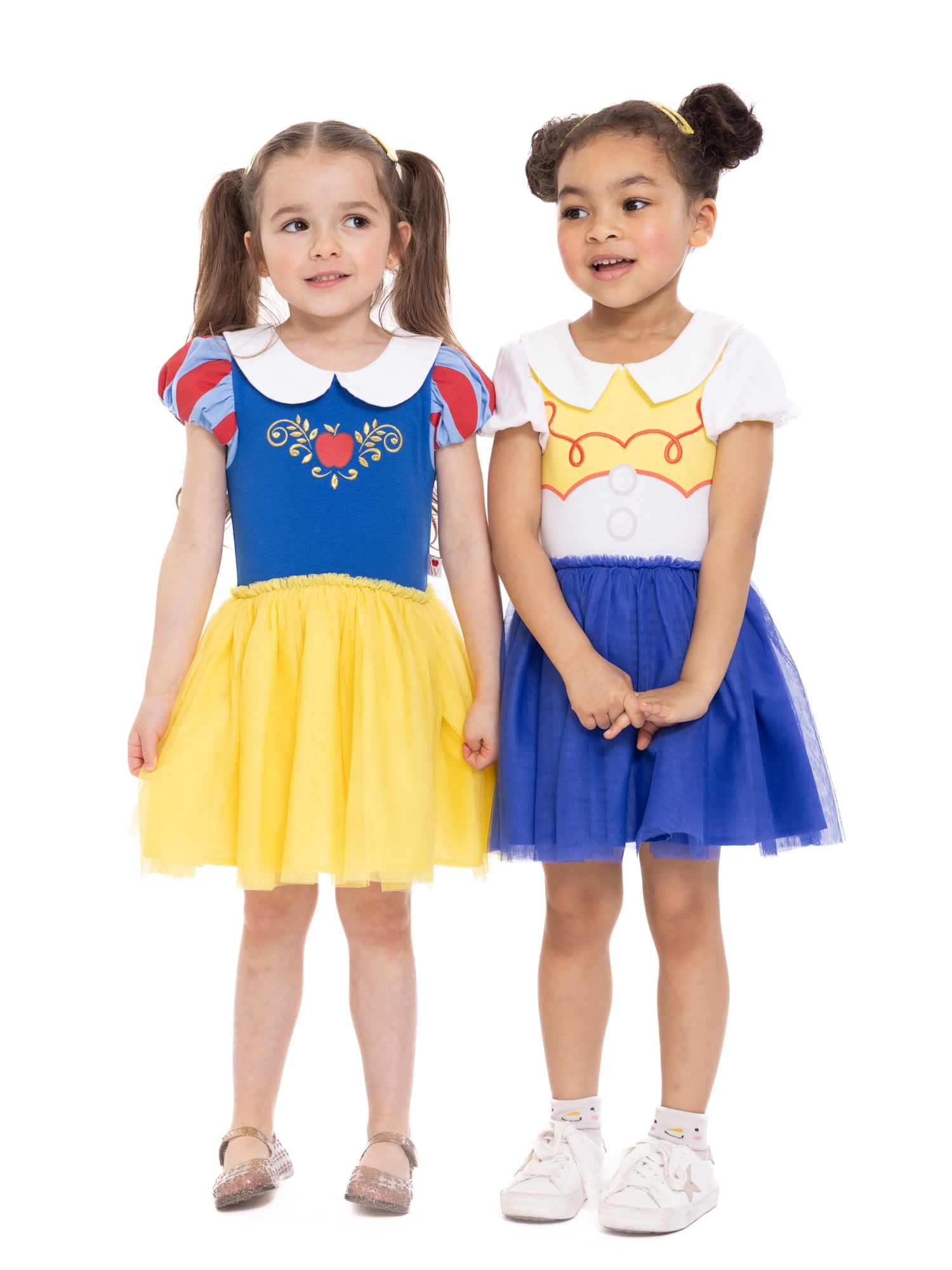 Toy Story Toddler Girls Jessie Puff Sleeve Cosplay Tutu Dress, Sizes 12 Months-5T