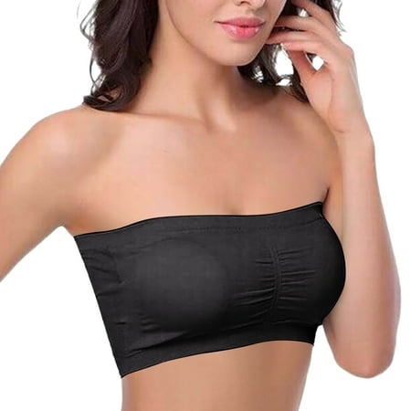 

Women s Bra with Elasticity No Steel Ring No Shoulder Strap Comfortable and Soft Summer One Shoulder Bra T-Shirt Bra