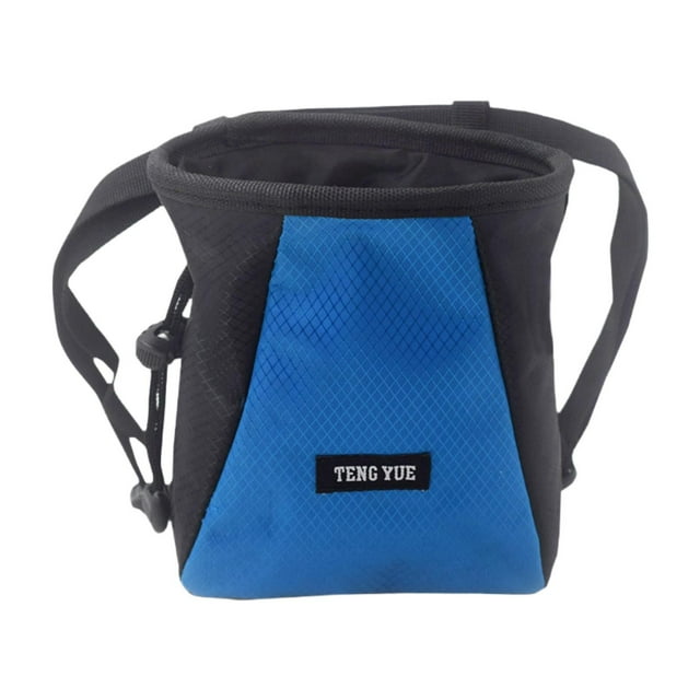 Almencla Sac à Craie Accessoires Organisateur Robuste pour Bloc Entraînement Musculation Poids Noir