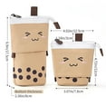 thumbnail image 2 of Cute Pencil Case Standing Pen Holder Telescopic Makeup Pouch Pop Up Cosmetics Bag, 2 of 5