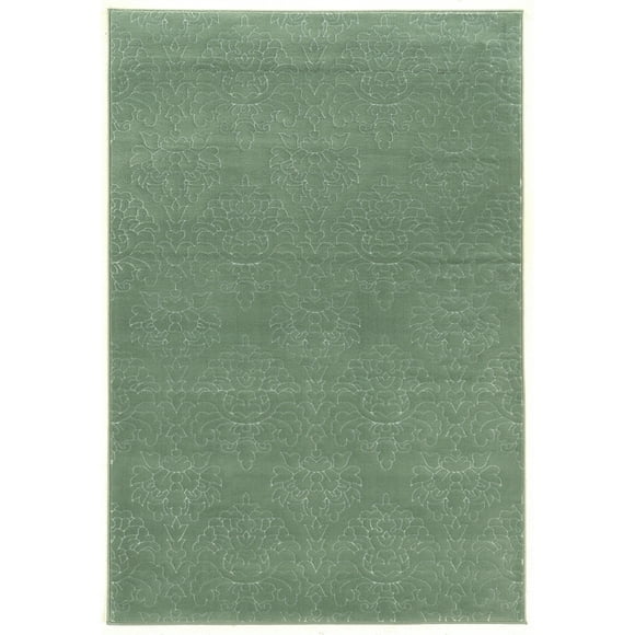 Linon Prisma Chloe Machine Made Polypropylene 8'x10'4" Rug in Blue