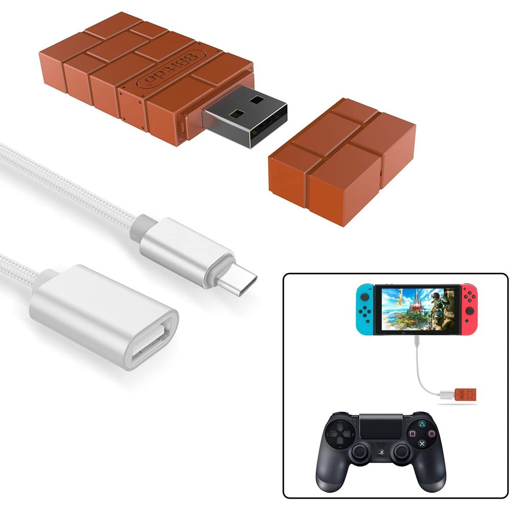 8Bitdo Wireless Bluetooth Gamepad Receiver USB Converter for PS3 PS4