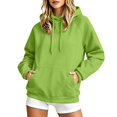 thumbnail image 5 of Hoodies for Women Drawstring Pullover Hoodie Long Sleeve Womens Hooded Sweatshirt, 5 of 7