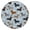 Cute Dachshund and, variant on Cute Dachshund Round Fitted Tablecloth with Elastic Edge,Dining Table Cover Waterproof,Outdoor Round Tablecloth for Camping,Dining,Indoor and Outdoor