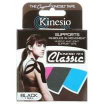 Kinesio Tape, Tex Classic, 2" x 4.4 yds, Black