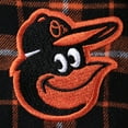 thumbnail image 2 of Men's Concepts Sport Black Baltimore Orioles Ultimate Plaid Flannel Pajama Pants, 2 of 2