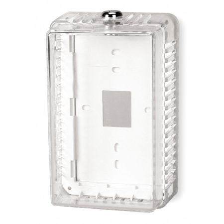 - Unvrsl Thermostat Guard,Clear,Plstc 2E379