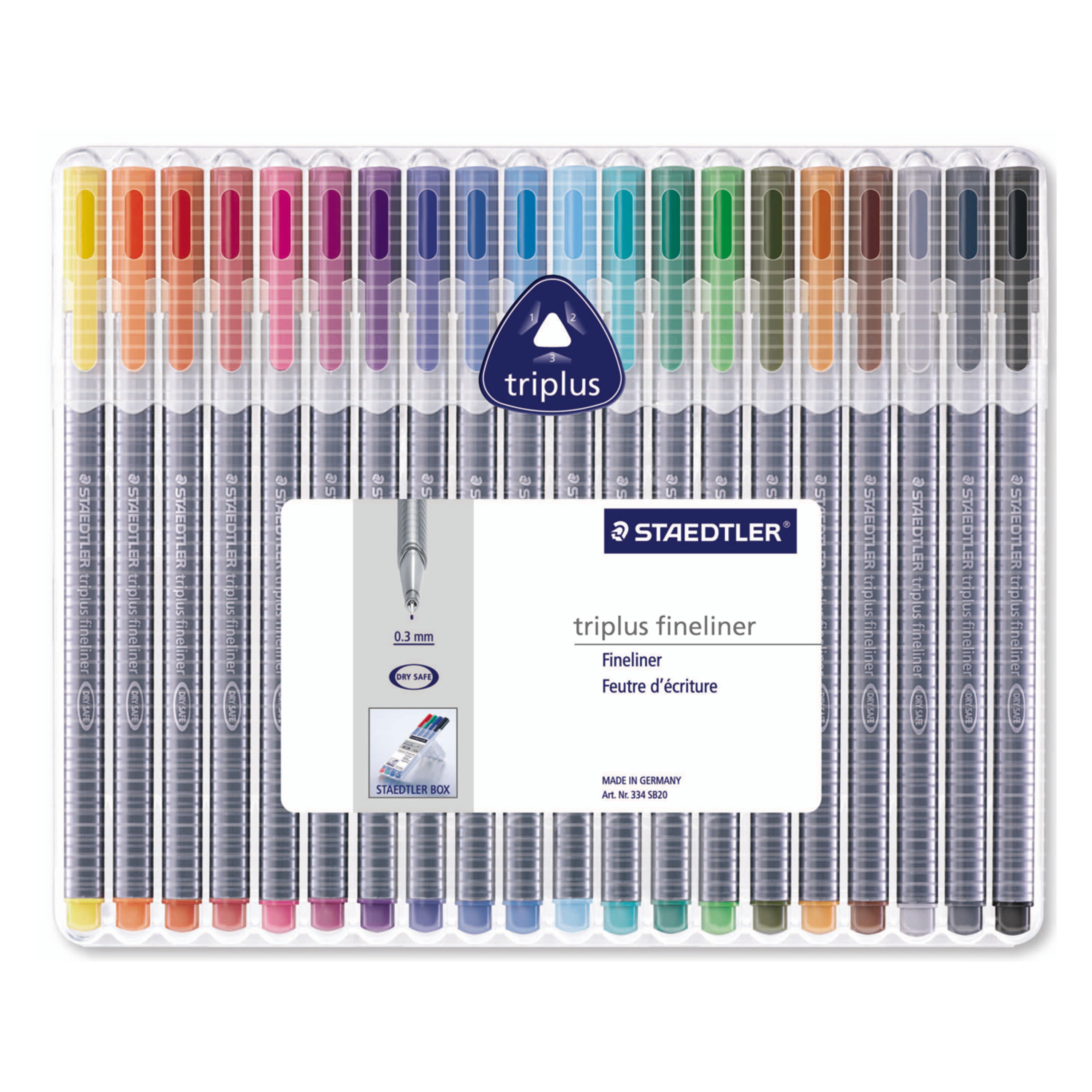 20 Fineliner Pen Set Fine Liner Colouring Fineliners Assorted Colours Best Price 