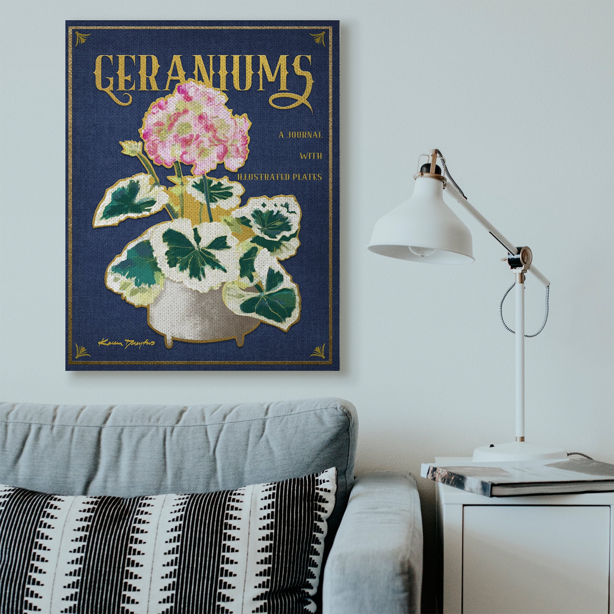Stupell Home Décor Framed Canvas Art Print, 1.5" x 36"