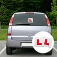 thumbnail image 2 of 2Pcs Magnetic Learner L Plates Motorcycle Car Sticker Magnetic L Plates Learner Driver Plates, 2 of 8