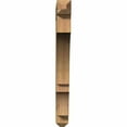 thumbnail image 2 of Ekena Millwork 3 1/2"W x 30"D x 34"H Balboa Craftsman Smooth Bracket, Western Red Cedar, 2 of 13