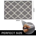 thumbnail image 5 of Ileading Non Slip Washable Entryway Dark Grey Rug Runner, 24" x 36", 5 of 6