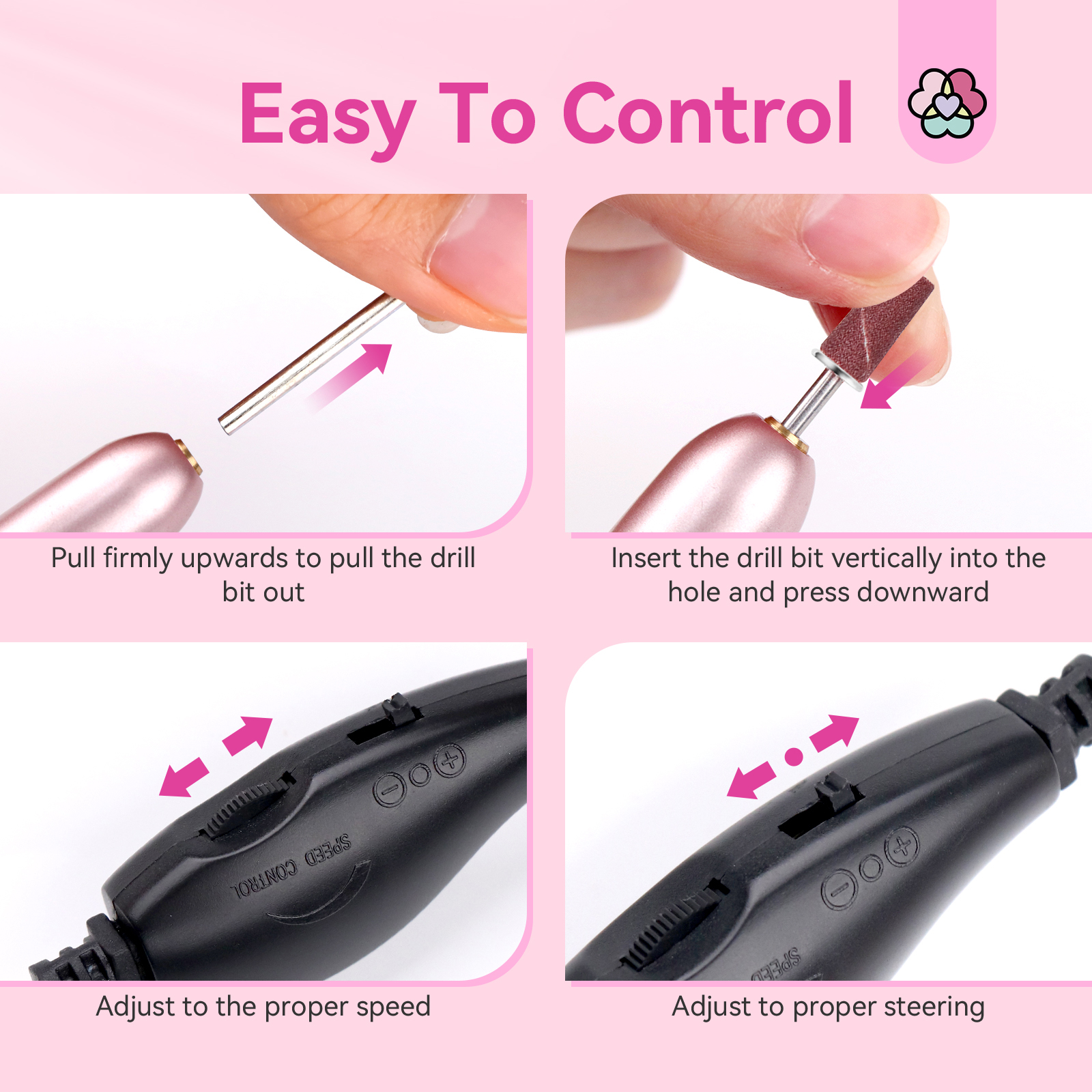 Saviland Electric Nail Drill, 20000 RPM Corded photo 8