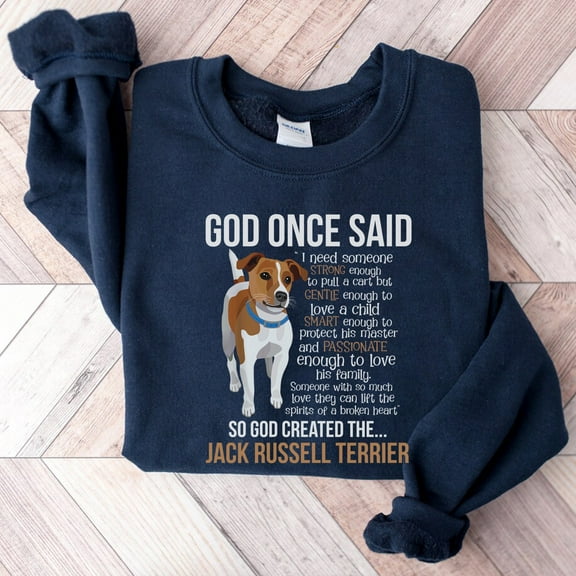 Latimore Jack Russell Terrier Sweatshirt - Faith-Based Dog Lover Gift, All Size S-5XL Sweatshirt