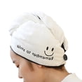 thumbnail image 1 of Toallas para el cabello para mujeres | Toalla absorbente de secado rápido | Turbante para cabello ideal para cabello largo y rizado, 1 of 5
